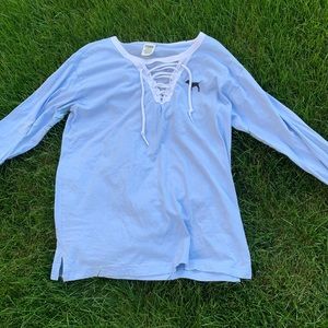 PINK Victoria’s Secret Baby Blue Long sleeve